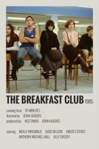 Poster to the movie "The Breakfast Club" #679948