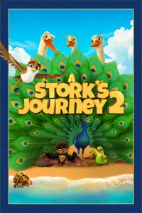 Poster to the movie "Richard the Stork and the Mystery of the Great Jewel" #1090504