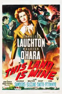 Poster to the movie "This Land Is Mine" #1240212
