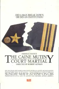 Poster to the movie "The Caine Mutiny Court-Martial" #1131916