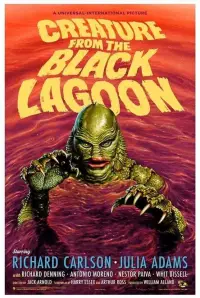 Poster to the movie "Creature from the Black Lagoon" #1025910
