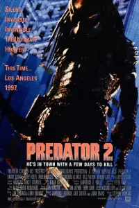 Poster to the movie "Predator 2" #640376