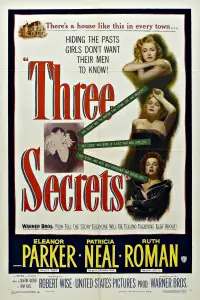 Poster to the movie "Three Secrets" #1161109