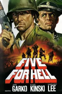 Poster to the movie "Five for Hell" #1116406