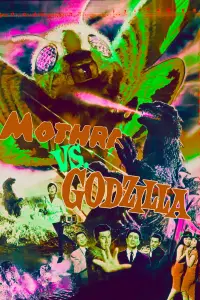 Poster to the movie "Mothra vs. Godzilla" #988536