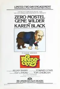 Poster to the movie "Rhinoceros" #1061834