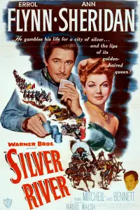 Poster to the movie "Silver River" #1228400
