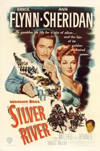 Poster to the movie "Silver River" #1228403