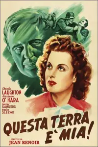 Poster to the movie "This Land Is Mine" #1240209