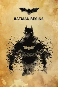Poster to the movie "Batman Begins" #909967