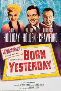 Poster to the movie "Born Yesterday" #648272