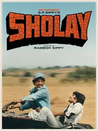 Poster to the movie "Sholay" #1090070