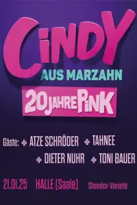Poster to the movie "Cindy aus Marzahn - 20 Jahre Pink" #804707