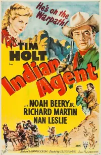 Poster to the movie "Indian Agent" #1169462