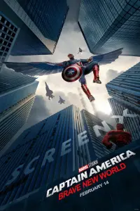 Poster to the movie "Captain America: Brave New World" #800872