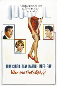 Poster to the movie "Who Was That Lady?" #1091838