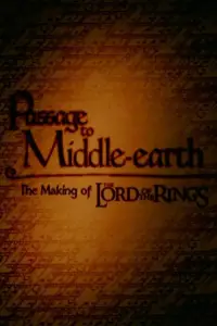 Poster to the movie "A Passage to Middle-Earth: Making of 