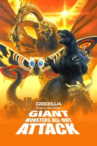 Poster to the movie "Godzilla, Mothra and King Ghidorah: Giant Monsters All-Out Attack" #994010