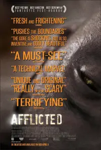 Poster to the movie "Afflicted" #973098