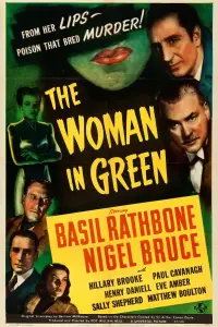 Poster to the movie "The Woman in Green" #991422