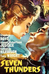 Poster to the movie "Seven Thunders" #1103663