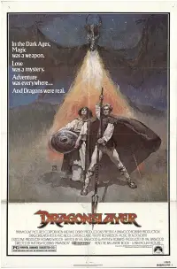 Poster to the movie "Dragonslayer" #988590