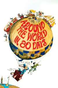 Poster to the movie "Around the World in Eighty Days" #974075
