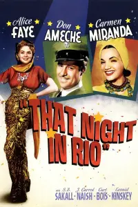 Poster to the movie "That Night in Rio" #1160175