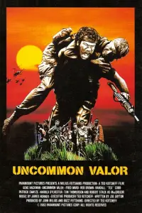 Poster to the movie "Uncommon Valor" #991533