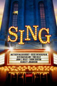 Poster to the movie "Sing" #643005