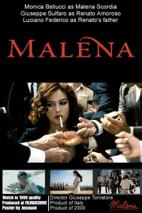 Poster to the movie "Malena" #935484