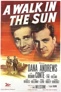 Poster to the movie "A Walk in the Sun" #1205488