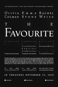 Poster to the movie "The Favourite" #806358