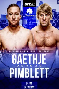 Poster to the movie "UFC 324: Gaethje vs. Pimblett" #540957