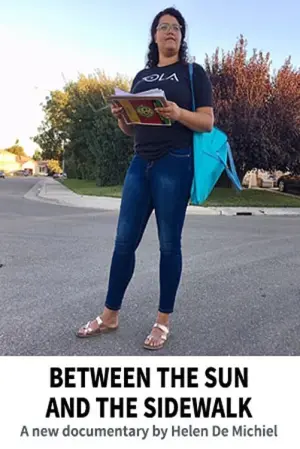 Movie poster "Between the Sun and the Sidewalk"