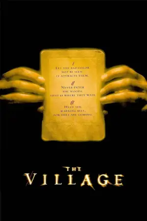 Poster to the movie "The Village" #728896
