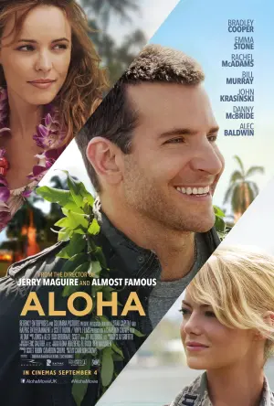 Poster to the movie "Aloha" #330487