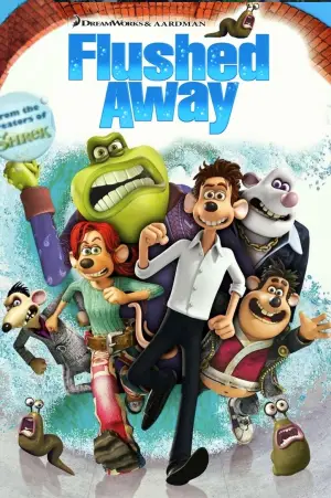 Poster to the movie "Flushed Away" #688818