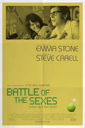 Poster to the movie "Battle of the Sexes" #131335