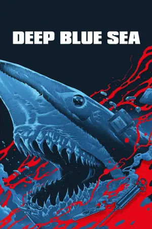 Poster to the movie "Deep Blue Sea" #683489