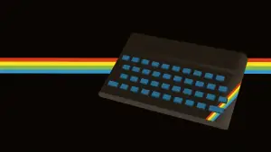 Backdrop to the movie "The Rubber-Keyed Wonder - 40 Years of the ZX Spectrum" #855005