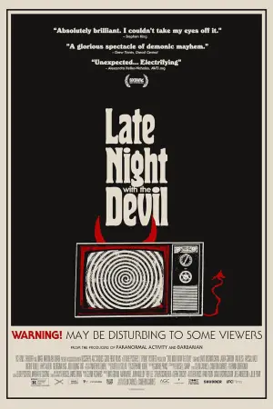 Poster to the movie "Late Night with the Devil" #583415