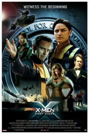 Poster to the movie "X-Men: First Class" #783228