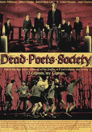 Poster to the movie "Dead Poets Society" #749542