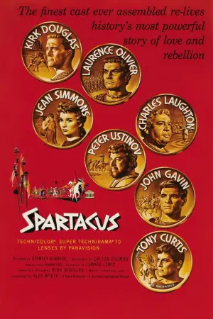 Poster to the movie "Spartacus" #52225