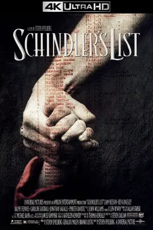 Poster to the movie "Schindler