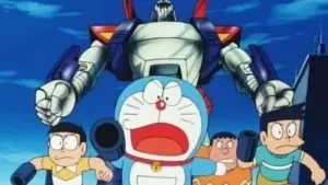 Backdrop to the movie "Doraemon: Nobita and the Steel Troops" #811840