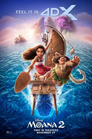 Poster to the movie "Moana 2" #547338