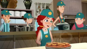 Backdrop to the movie "A Greyhound of a Girl" #427020