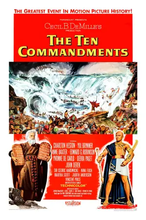 Poster to the movie "The Ten Commandments" #676208